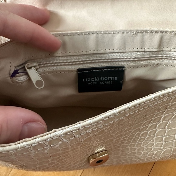 Vintage triangular snakeskin pattern shoulder bag - Picture 6 of 6